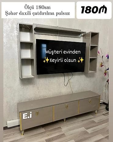 - İki iş yerli kompüter/iş masası - Ölçü: 160×50 sm - Rəng: ağ -