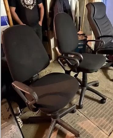 mebeller qiymetleri: Təkərli, Qolları tənzimlənmir, Parça — 1