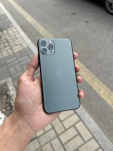 iphone 11 128gb pro: IPhone 11 Pro, 64 GB, Matte Midnight Green, Face ID — 1