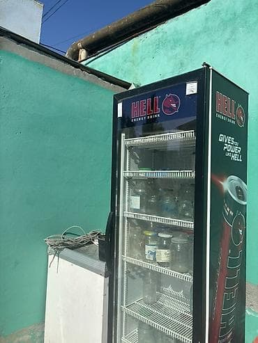 Moyka avadanlığı: HELL Energy Drink vitrin soyuducusu - Tip: Şüşə qapılı — 2