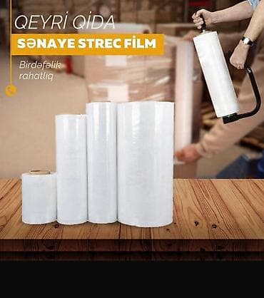 Sənaye streç filmi – qeyri-qida məhsullarının bükülməsi və — 1