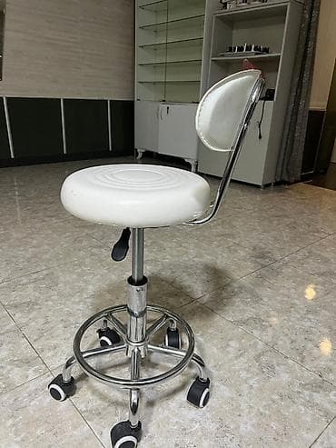 salon refi: Təkərli salon taburesi – arxa dayaqlı, hündürlüyü tənzimlənən — 2