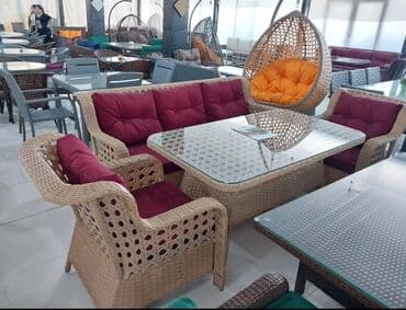 arendaya pub restoran: Bag mebeller Stol stullar Divan kreslolar Kofe destleri Kokan — 21