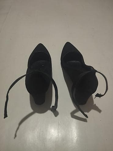Tuflilər, Ölçü: 39, rəng - Qara, Yeni