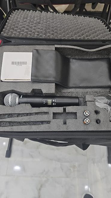 ailenet elaqe: Məhsul: Shure SLX simsiz mikrofon sistemi + EV akustik səsgücləndirici — 3