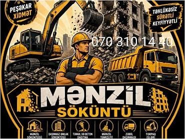 Mənzil söküntüsü üzrə peşəkar xidmət - Mənzil söküntüsü və təmirə