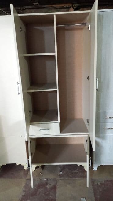 dsp laminat: Açılan, 2 qapılı Düz dolab, Qarderob, paltar dolabı — 18