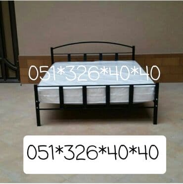 Çarpayılar: Yeni, İkinəfərlik çarpayı, Bazasız, Matras ilə, Siyirməsiz, Azərbaycan — 18