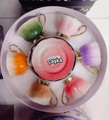 набор посуды: Çay dəsti, Keramika, 6 nəfərlik — 1