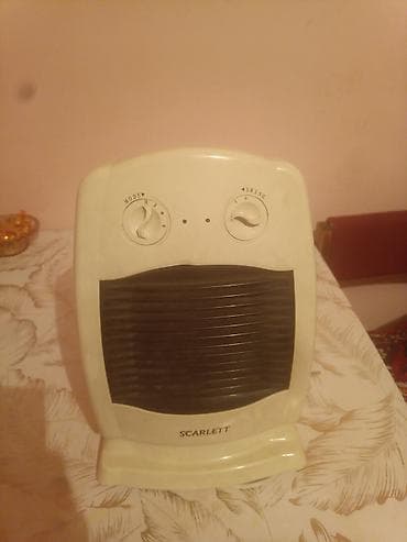 ucuz radiator: SCARLETT elektrikli fan qızdırıcı - Kompakt stolüstü/yerüstü dizayn — 3