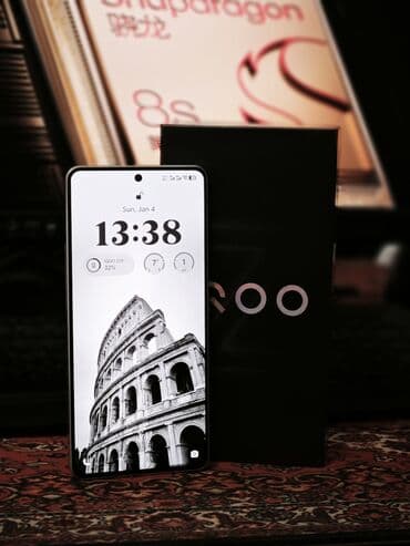 Audio: Vivo iQOO Z9 Turbo+, 256 GB, rəng - Ağ, Barmaq izi — 7