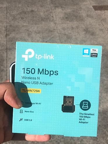 USB Nano Adapteri 150Mbit/s TP-Link TL-WN725N
