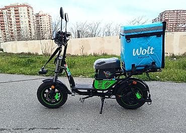 Elektrik çatdırılma skuteri – - Güclü elektrik mühərriki və iki