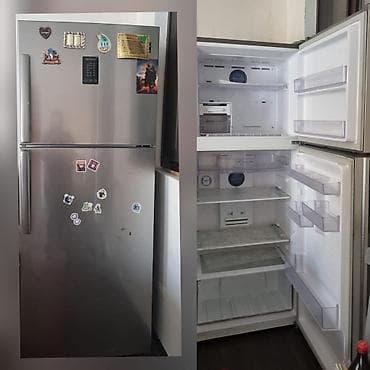 midea paltar yuyan: İşlənmiş 2 qapılı Samsung Soyuducu Satılır, rəng - Gümüşü — 1