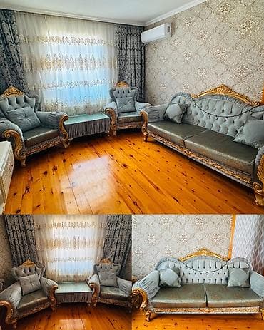 divan satisi: İşlənmiş, Divan, 2 kreslo — 1