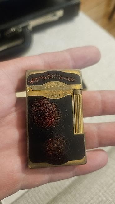 S.T. Dupont Paris qazlı alışqan - Orijinal S.T. Dupont Paris markalı