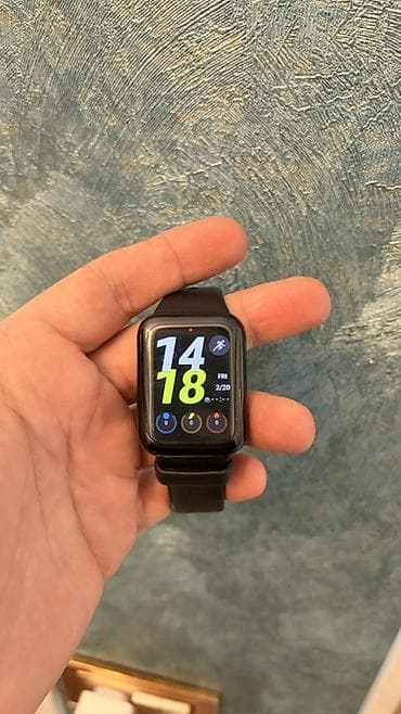 redmi note 95: Smart saat, Xiaomi, Sensor ekran, rəng - Qara — 1