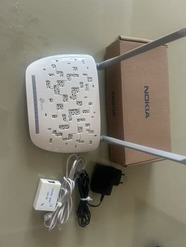 nokia modem: TP-Link simsiz marşrutlaşdırıcı, adapteri və telefon splitteri ilə — 1