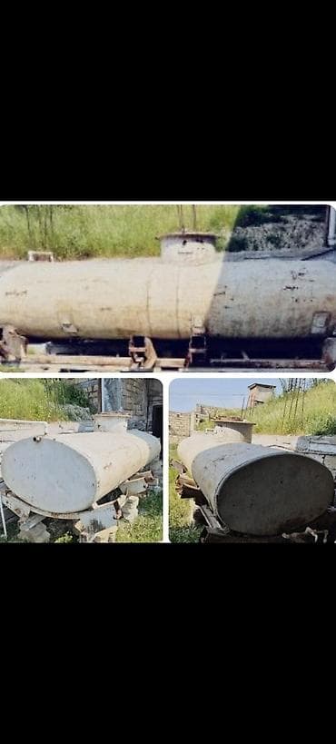 Baklar və çənlər: Bak, Metal, 3000 l l, İşlənmiş, Ünvandan götürmə — 1