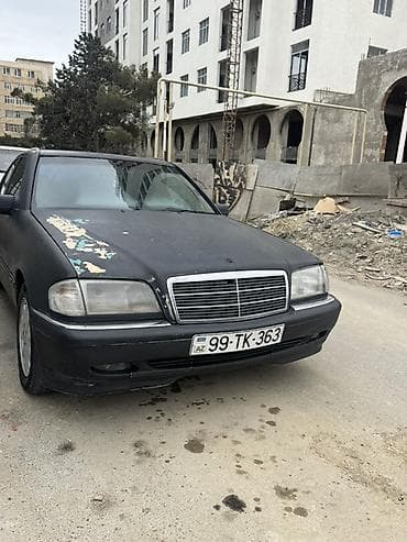 diskleri: Mercedes-Benz C-Class (W202) sedan - Kuzov: 4 qapılı sedan, tünd boz — 5