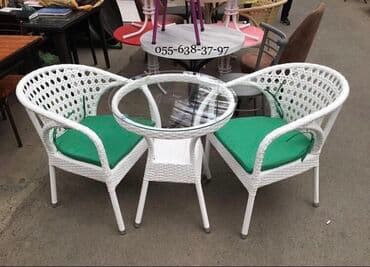 toxunma saplar satisi: Bağ evləri üçün keyfiyətli və rahat stol və stullar Buyurun arayin — 4