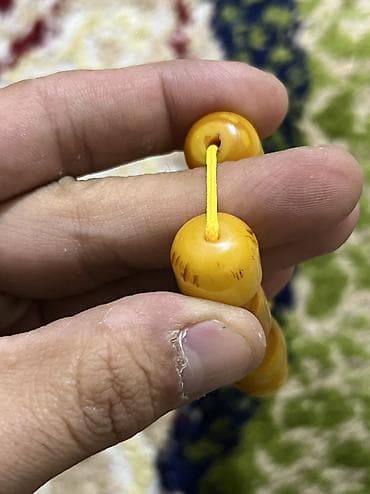 gümüş təsbeh: Salam cox qedimi antik Sandalos Alman kehrebasi satiram ozune mexsus — 4