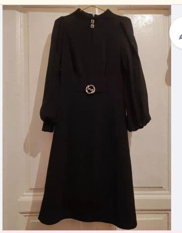 купить вечернее платье в баку: İki paltar dəsti 1) Tropik naxışlı yay paltarı - Rəng: ağ fon — 2