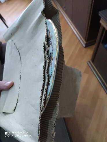 qədim mis qablar: Nahar dəsti, rəng - Ağ — 8