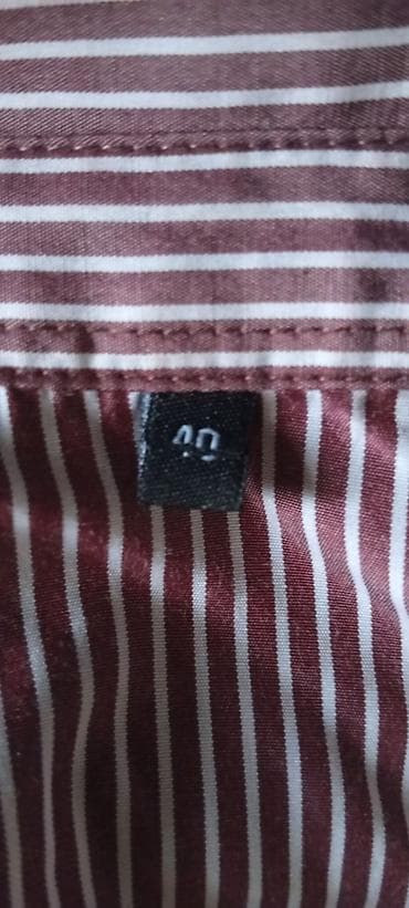 savis krem a e: Qadın zolaqlı köynək - Stil: Klassik, düyməli, uzunqol - Rəng/naxış — 2