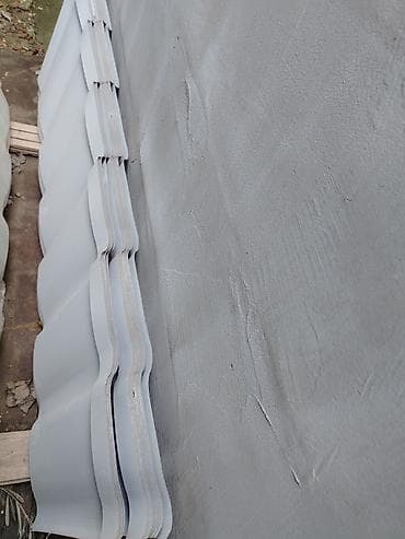 Çerepitsa: Metal dam örtükləri, rəng - Bordo — 2