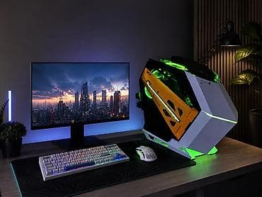 💻 PC xüsusiyyətləri: 🔥 Korpus: WJ Coolman Soul Battleship White + 7
