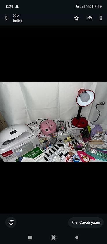 Готовый бизнес: Manikür və gel-lak üçün tam dəst Peşəkar və ev istifadəsi üçün — 2