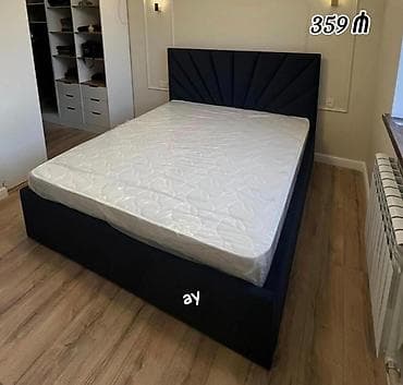 naduvnoy matras: İkinəfərlik çarpayı, Bazasız, Matras ilə, Siyirməsiz — 1