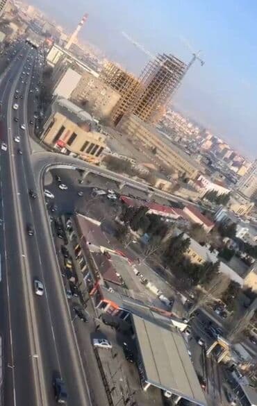 yeni baki kiraye evler: Nəsimi rayonunda (20 yanvar metrosu) inşa edilmiş 17 mərtəbəli yeni — 8