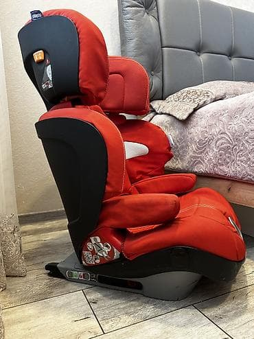 uwaq stulu: Chicco uşaq avtomobil oturacağı Defekt yoxdur - Rəng: narıncı/qırmızı — 1