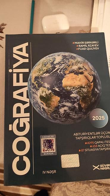 Məhsul: “Coğrafiya – Abituriyentlər üçün tapşırıqlar toplusu” (2025) lalafo.az -da Məhsul: “Coğrafiya – Abituriyentlər üçün tapşırıqlar toplusu” (2025)