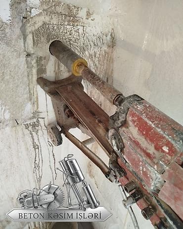 dirnaq şekilleri: Beton kəsmə və karot xidməti. Xidmətə beton, dəmir-beton və digər — 8