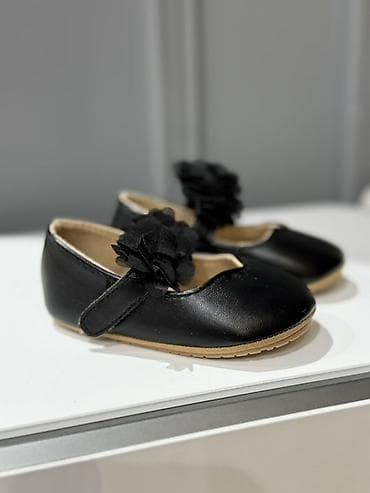 Детская одежда и обувь: Цвет - Черный Балетки, Размер: 15, Для девочек — 1