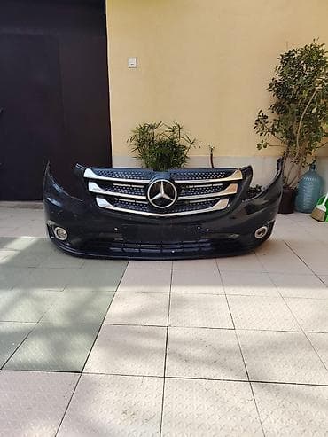 mercedes radiator: Mercedes-Benz ön bamperi və radiator barmaqlığı - Orijinal — 1