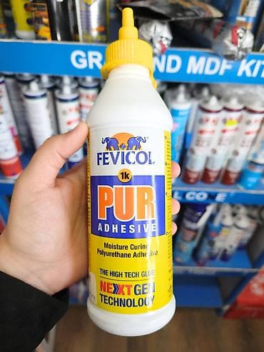 FEVICOL 1K PUR Adhesive – poliuretan əsaslı, nəmlə bərkiyən yüksək