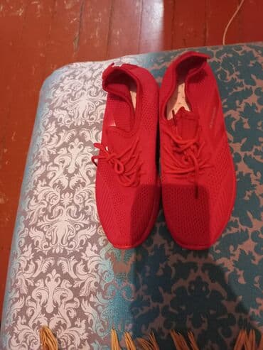 asics onitsuka tiger qadın krossovkaları: Ölçü: 37, rəng - Qırmızı, Yeni — 3