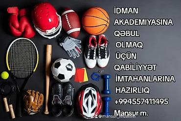 zirvə: İDMAN AKADEMIYASINA QƏBULOLMAQ ÜÇÜN QABİLİYYƏT İMTAHANLARINA HAZIRLIQ — 1