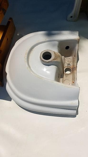 ручка: Piyedestal ayaqlı keramik lavabo dəsti - Material: sanitar — 2