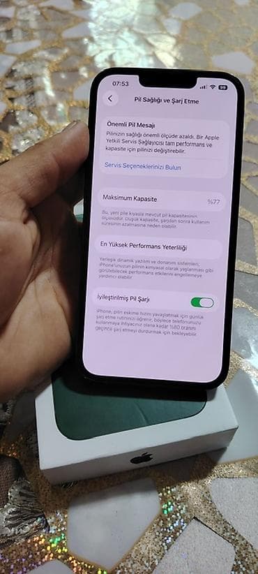 iphone adapder: IPhone 13, 128 GB, Yaşıl, Face ID — 8