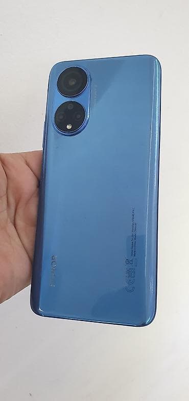 apple iphone 7: Honor X7, 128 GB, rəng - Mavi, İki sim kartlı, Face ID, Sensor — 1