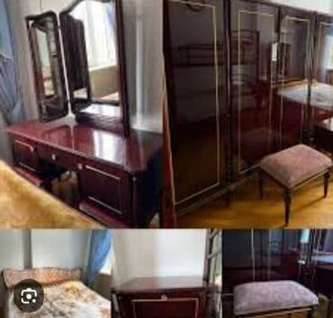 двухъярусная кровать: Б/у, Двуспальная кровать, С матрасом, Румыния — 4