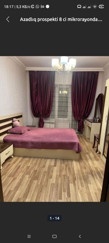 azadliq prospekti kiraye evler: Azadlıq prospekti, 8-ci mikrorayon Azadlıq metrosunun yaxınlığında — 5