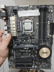 аксессуары для кальяна: Материнская плата MSI H61, Б/у — 17