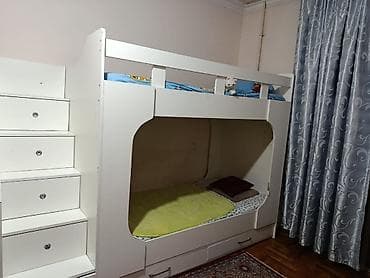 alt üst yataq: Oğlan və qız üçün, Çarpayı, Matrassız, Siyirməli — 8