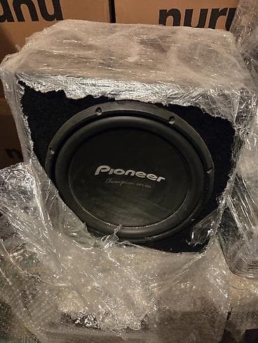 9350 pioneer: Pioneer Champion Series subwoofer + Sony Xplod gücləndirici komplekti — 1